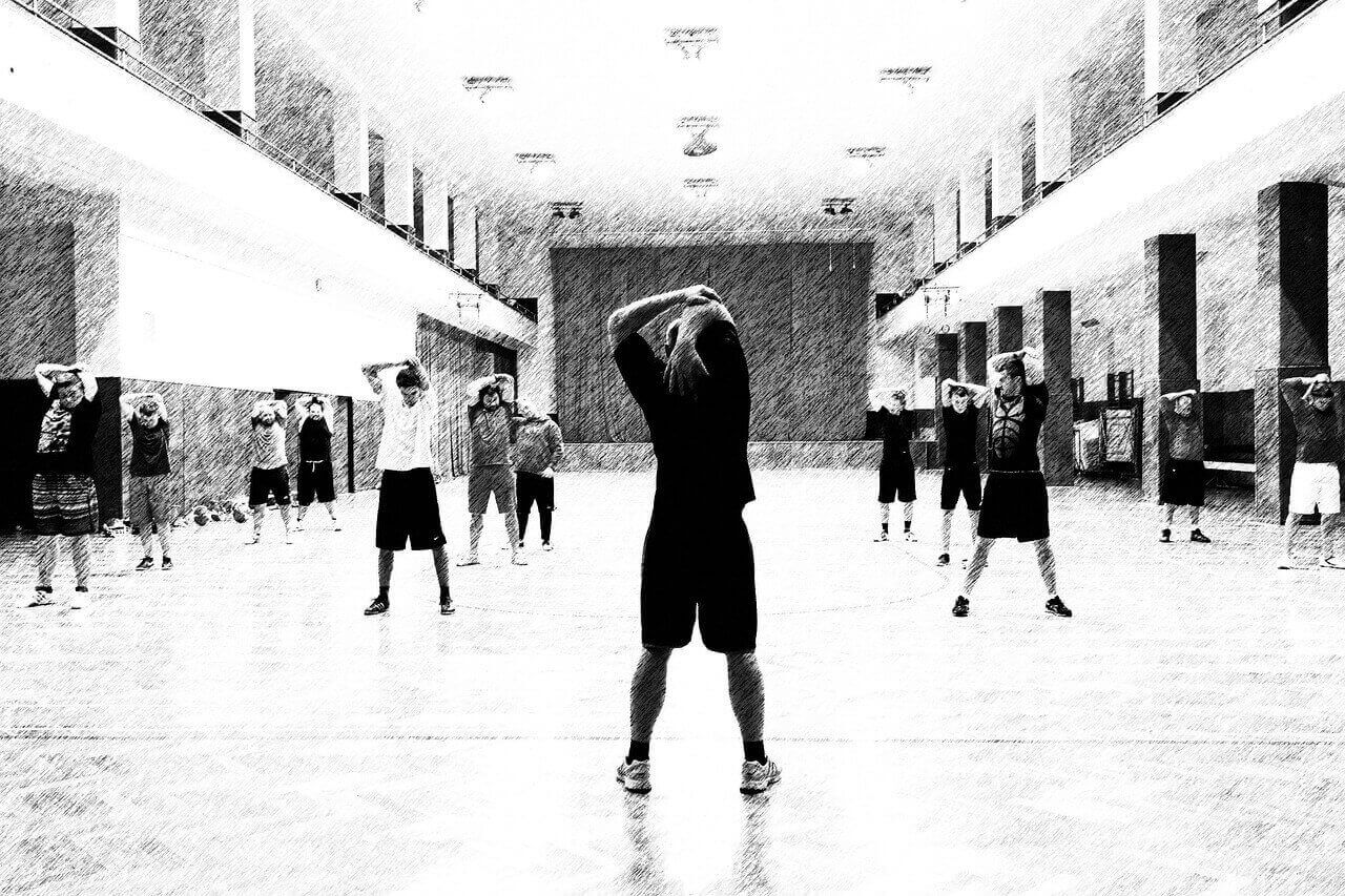 Gym background hero
